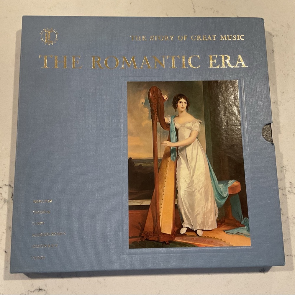 Records Four 33-1/3 RPM Berlioz, Chopin, Liszt, Mendelssohn, Schumann.